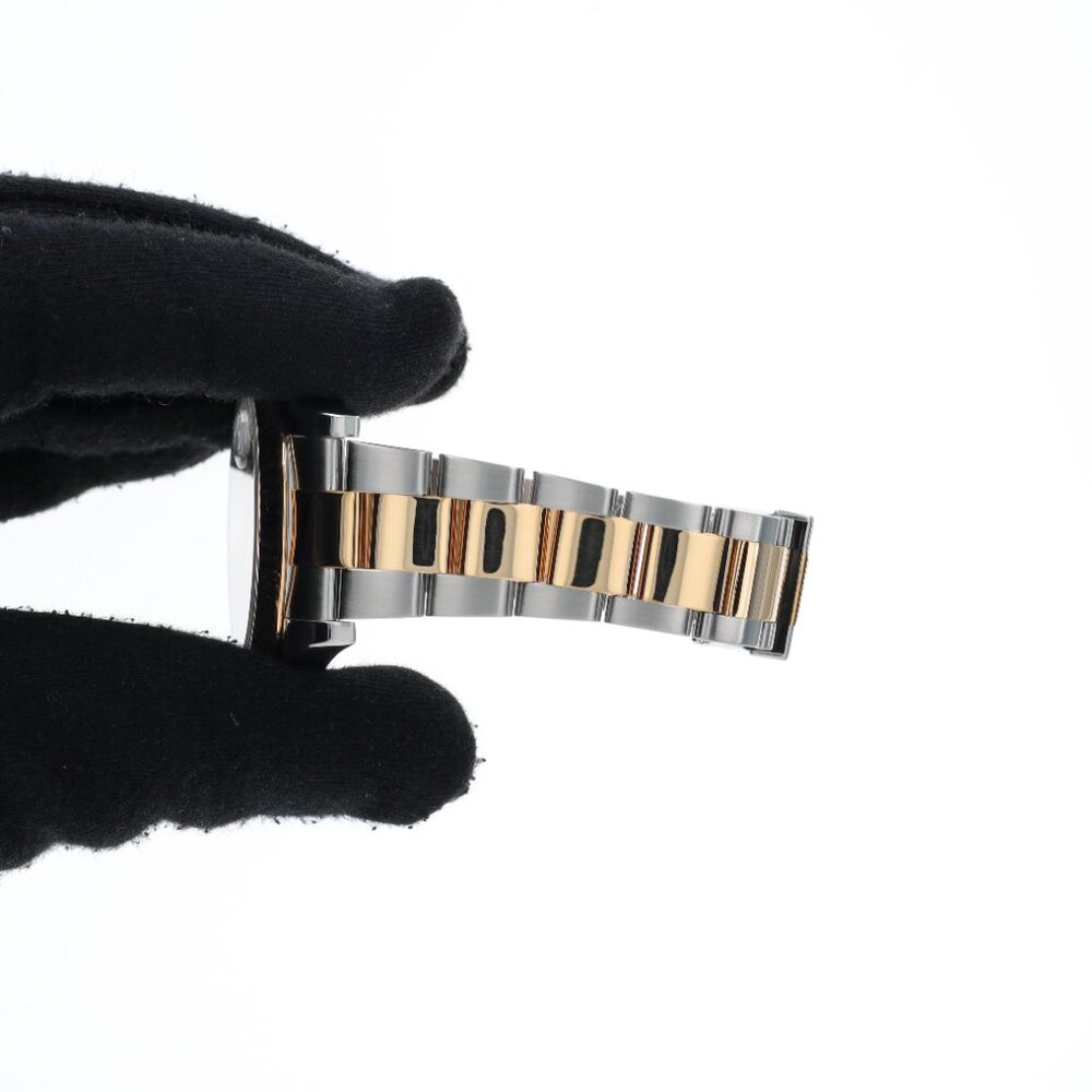 Rolex Datejust II 116333 41mm Black Diamonds Dial Fluted Bezel Oyster Band - Picture 2 of 10